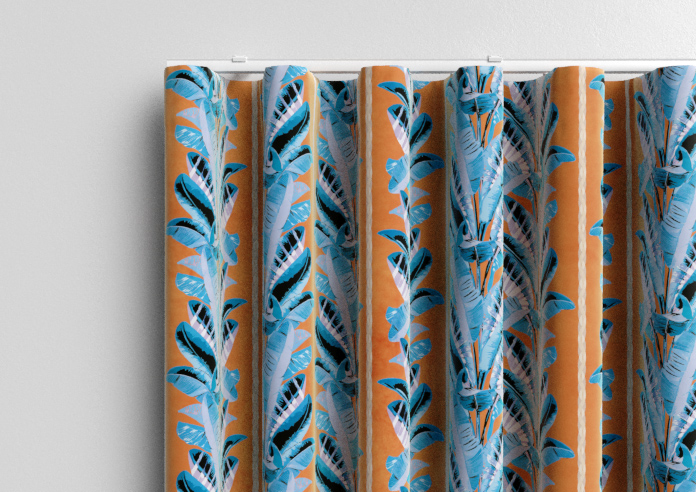 Miami, Blue - Made To Measure Curtains - Image 13